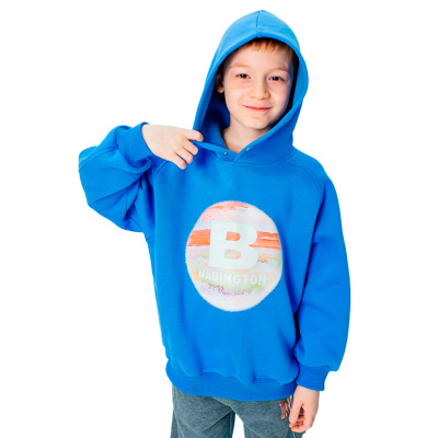 Худи для мальчика Colabear 620017 голубой 1